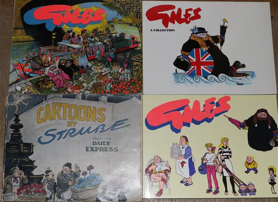 Giles Annuals vols 5 to 48 + Nurse(-)